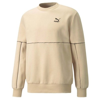 Толстовка мужская серая Puma Luxe Crew Neck 534331-20