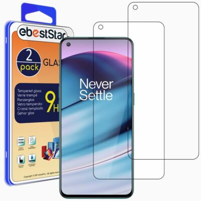 Tempered Glass OnePlus Nord CE 5G [x2 Pack] Screen Protector Shatterproof 9H 3D