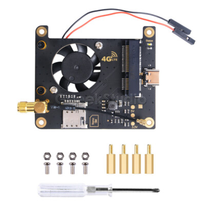 Raspberry Pi 3G 4G Hat for Raspberry Pi 2B / 3B / 3B+ / 4B / ZERO / ZERO W 