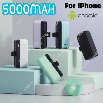5000mAh 2.1A Portable Power Bank Mini Pocket Battery Charger For Android iPhone