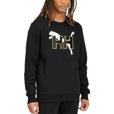 

Толстовка Puma Crew Neck X Helly Hanson Mens Black 531122-01, Черный