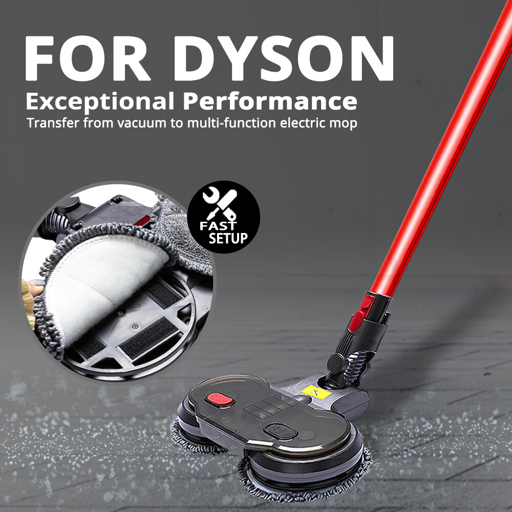 Electric Motorised Mop for Dyson V7 V8 V10 V11 Cordless Vacuum Cleaners