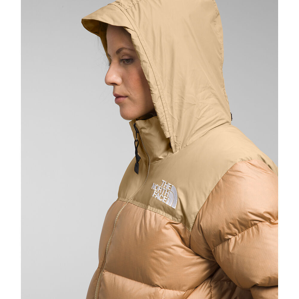 Pre-owned The North Face Women's 1996 Retro Nuptse 700-down Jacket - Almond Butter - In Beige
