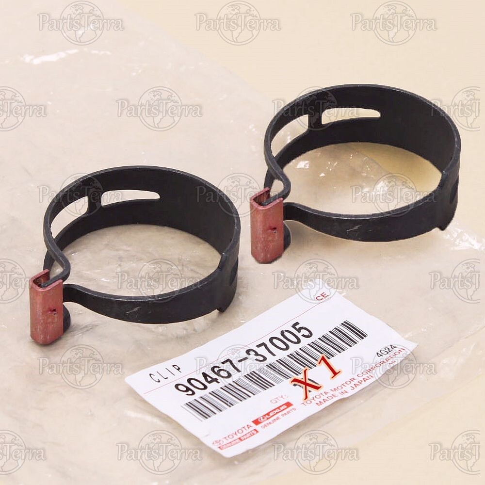 Genuine OEM Toyota 4Runner Camry RX300 Radiator Outlet Hose Clamp 90467-37005 x2