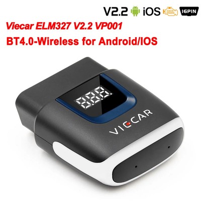 Viecar ELM 327 V2.2 Bluetooth-Compatible 4.0 ELM327 PIC18F25K80 WIFI OBD2 Scanne