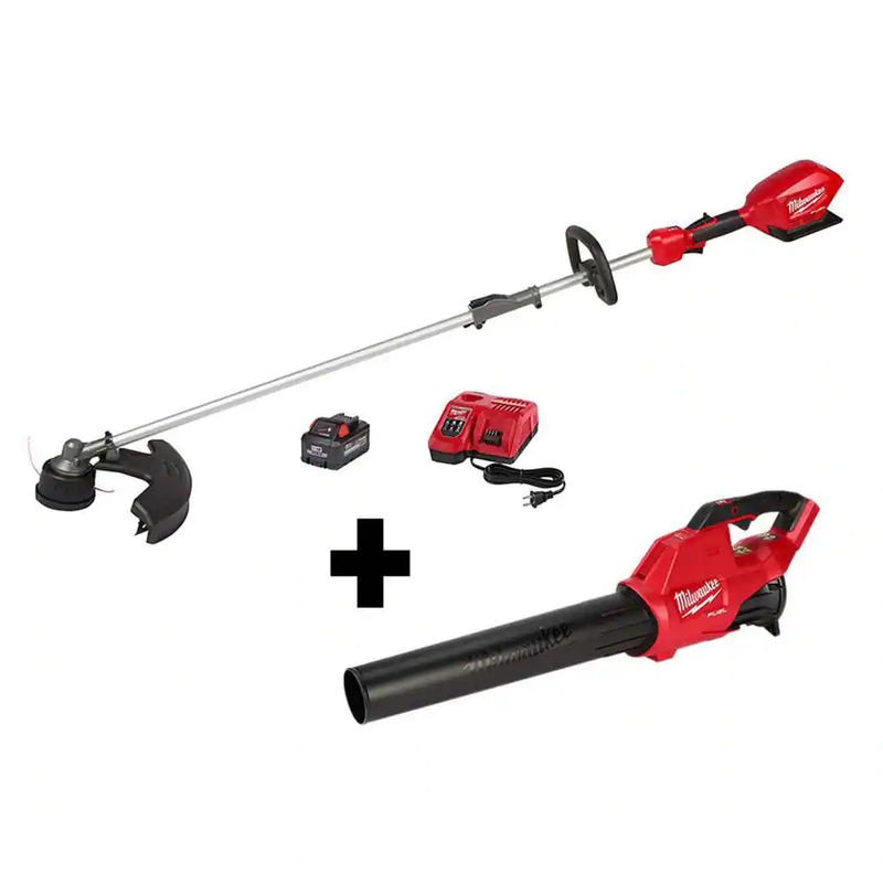 Kit With Quik-lok Attachment Cable And Leaf Blower 18v