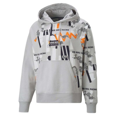 

Мужская толстовка с капюшоном Puma Rbr Aop, размер , повседневная верхняя одежда 53499705, Grey
