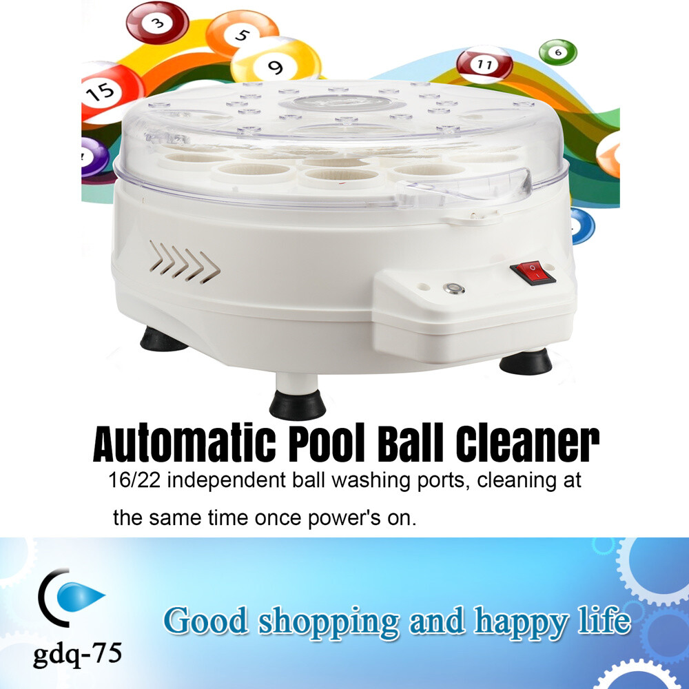 SNOOKER POOL BILLIARDS BALL CLEANER MACHINE CUE BALLS CLEANING POLISHER