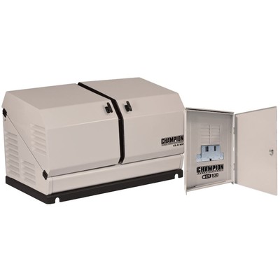 Champion 12.5kW Standby Generator System (100-Amp 16-Circuit ATS)