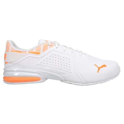 

Puma Viz Runner Repeat Perforated Running Mens White Sneakers Повседневная обувь 3773, Белый, Puma Viz Runner Repeat Perforated Running