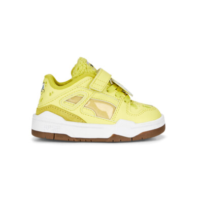 Повседневные кроссовки Puma Slipstream X Sb для маленьких мальчиков на шнуровке, желтые кроссовки 39164601