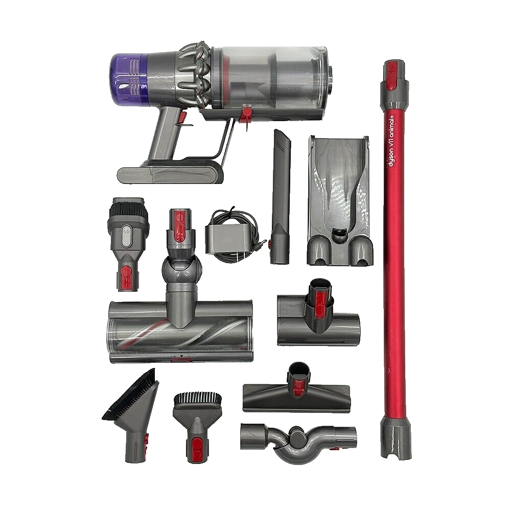 Dyson V11 SV15 Animal Cordless Vacuum Cleaner with Red Wand and 9