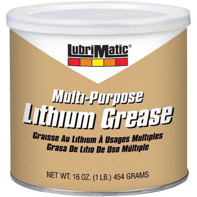 Lithium Grease Multi-Purpose Heavy Duty High Performance 16 Oz. Can