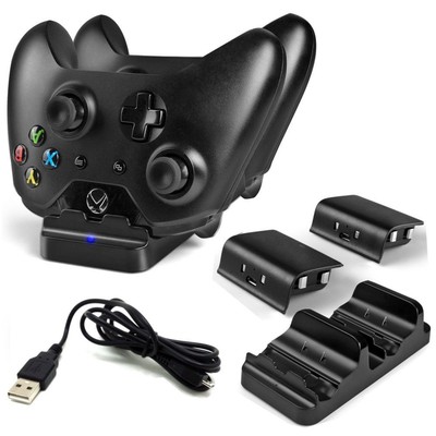 XBOX ONE Dual Charging Dock Station Controller Charger + 2...