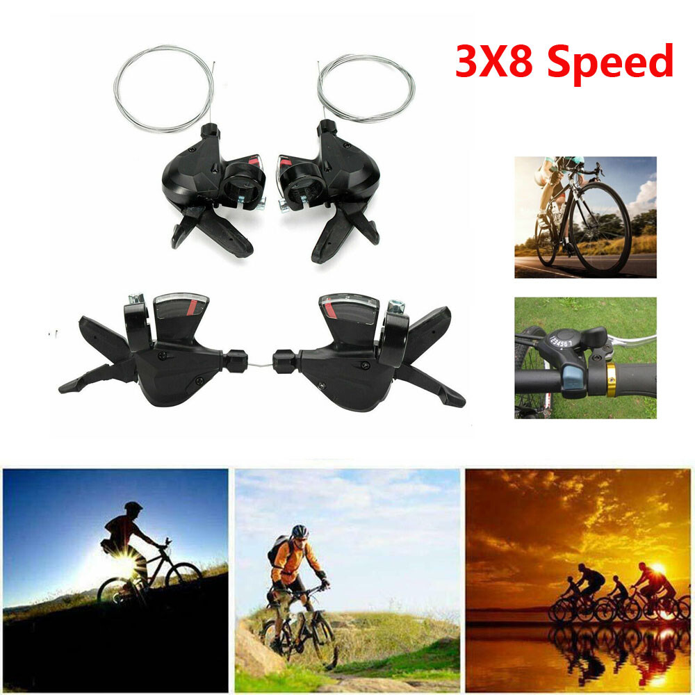 3x8 Speed Shift Lever Shifter Bike Bicycle Parts Acera SL-M310 High-Quality