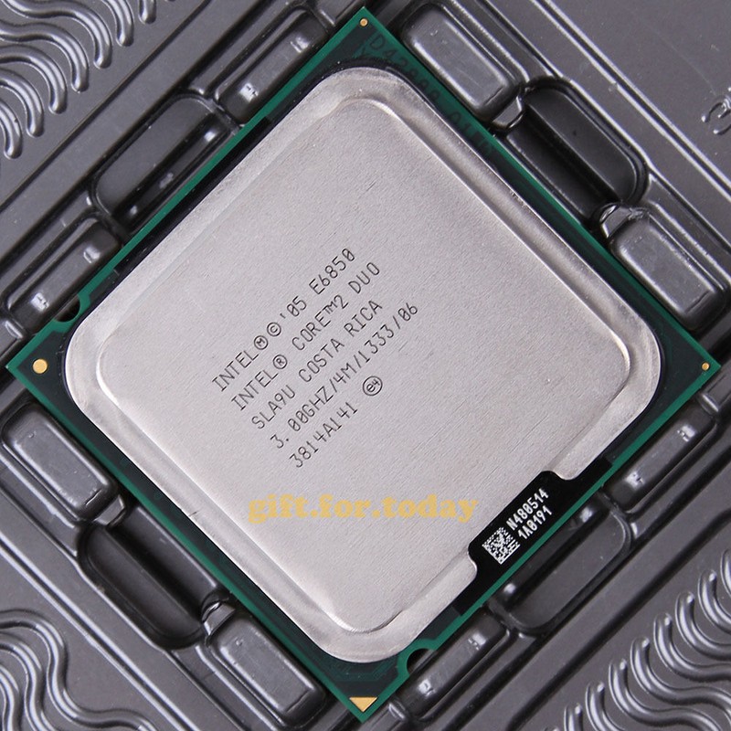Original Intel Core 2 Duo E6850 3ghz Dual-Core (Bx80557e6850) Processor Cpu