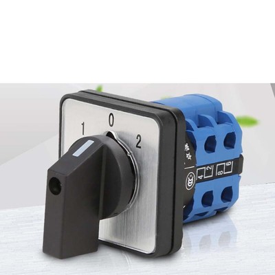 220 V Rotary Position Power Selector Transfer Switch Third Gear