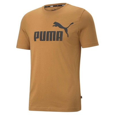 

Puma Ess Logo Футболка с круглым вырезом и короткими рукавами Мужские коричневые повседневные топы 58666796, Коричневый, Puma Ess Logo Crew Neck Short Sleeve T-Shirt