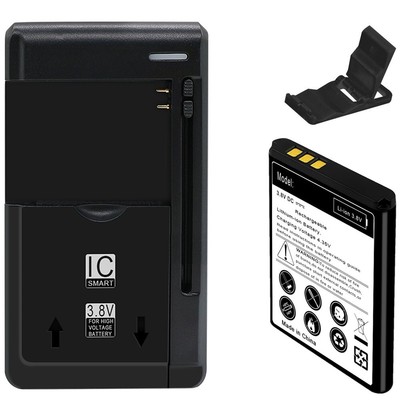 High Capacity 1600mAh Battery Charger Bracket for Consumer Cellular Doro 7050 