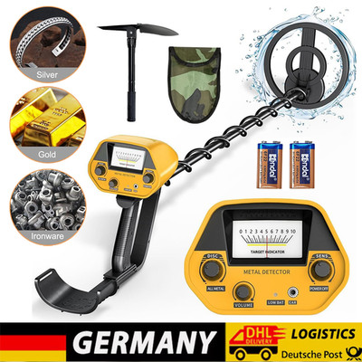 Profi LCD Metalldetektor Gold Metal Detector Wasserdicht Tiefensonde Schatzsuche