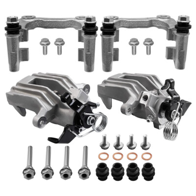 2x Bremssattelhalter Bremssattel hinten Set for Audi A3 8L VW Golf 4 1J Polo 9N