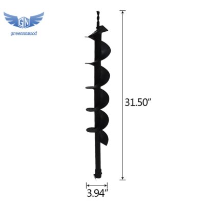 4'' 6'' 8'' 10'' 12'' Earth Auger Drill Bits For Gas Powered Post Fence Hole Digger