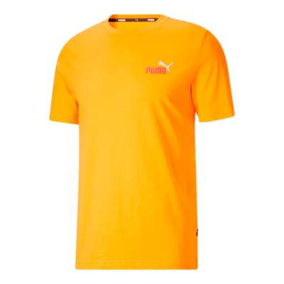 

Puma Ess + Вышивка Логотип Круглый Вырез Короткие рукава Футболка Мужские Оранжевые Повседневные Топы, Оранжевый, Puma Ess+ Embroidery Logo Crew Neck Short Sleeve TShirt