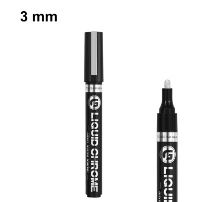 Silver Gold Art Liquid Mirror Chrome DIY Highlight Marker Pen Multifunction Pen