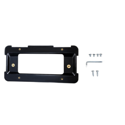 Rear License Plate Tag Holder Mounting Adapter Bracket Fits BMW + 6 Screws New