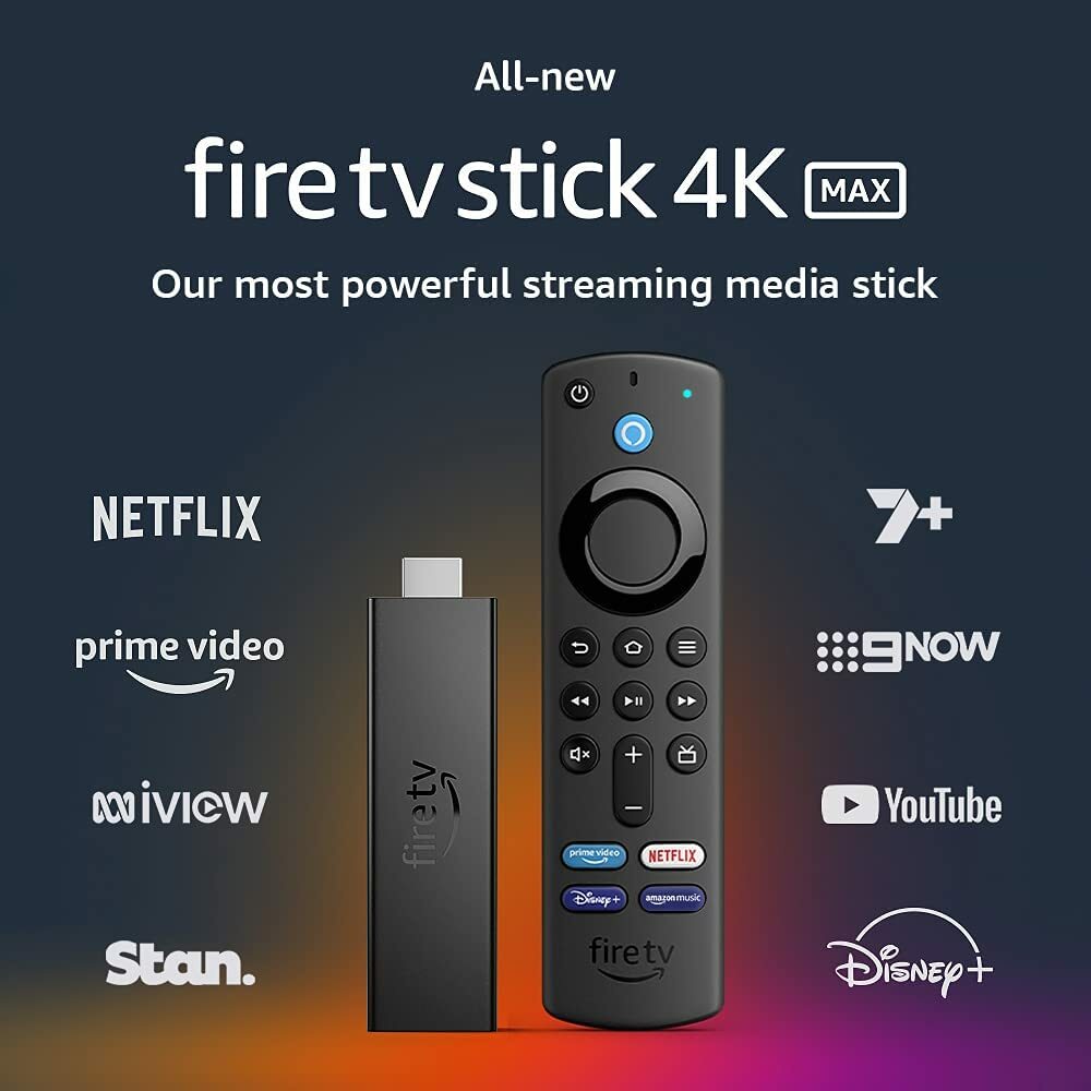 Fire tv stick 4K max 箱無し！ Amazon Fire TV Stick 4K Max Media Streamer - Black