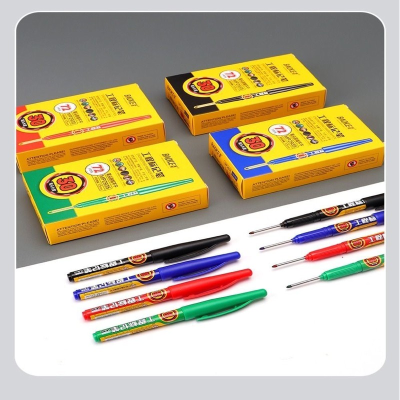 Craftwork Carpenter Pen Deep Hole Marker Pens Mark Tool Long Head Markers