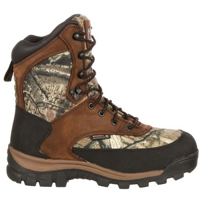 

Rocky 8 Inch Core Camo 800G Водонепроницаемые мужские повседневные ботинки размера 10,5 м 4755, Коричневый, Rocky 8 Inch Core Camo 800G Waterproof