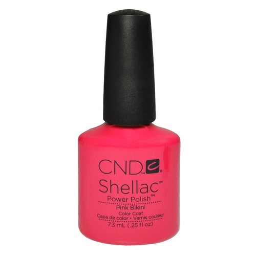 Schimmernde Rosa Gel- und Shellac-Lacke