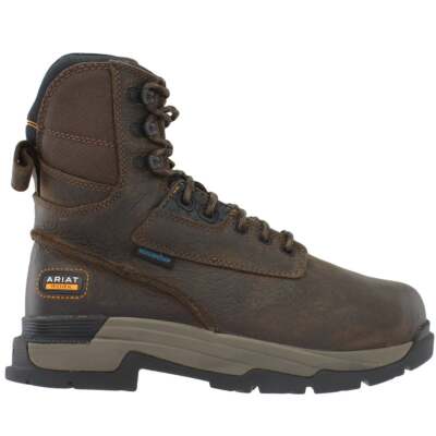

Ariat Mastergrip 8 Inch Met Guard Водонепроницаемый Композитный Носок Мужские Размер 7 EE, Коричневый, Ariat Mastergrip 8 Inch Met Guard Waterproof Composite Toe Work
