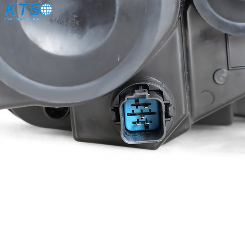 RH+LH For 2010 2011 2012 Ford Fusion Black Housing Halogen Headlights Assembly