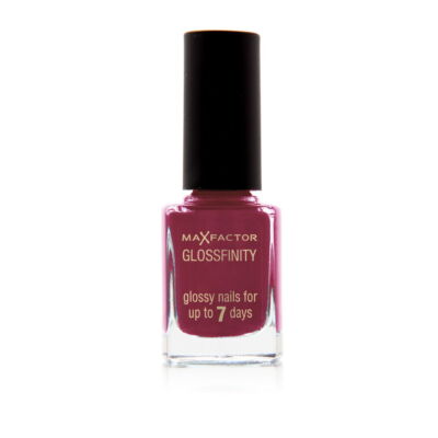 Max Factor Glossfinity Nail Polish 160 Raspberry Blush Brand New