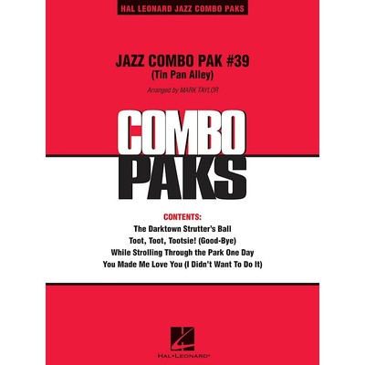 Jazz Combo Pak #39 Tin Pan Alley w/audio download Jazz Band Lvl 3 by Mark Taylor