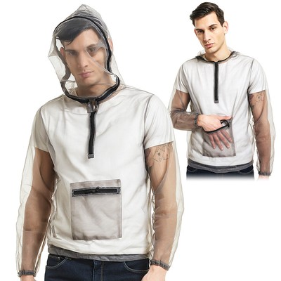 Ultralight Mesh Hooded Bug  -mosquito See Through U5P4