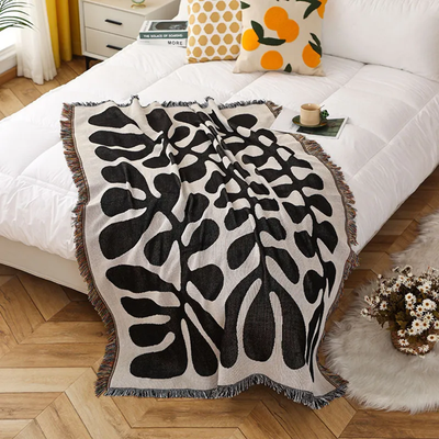 Retro Vine Shape Throw Blanket eBay