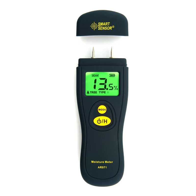 SMART SENSOR AR971 Digital Wood Moisture Meter Timber Moisture Meters Hygrometer