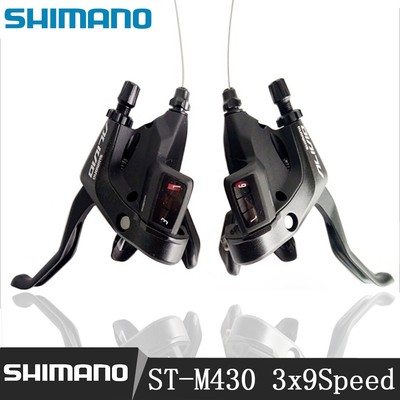 shimano deore m590 9 speed trigger shifter set