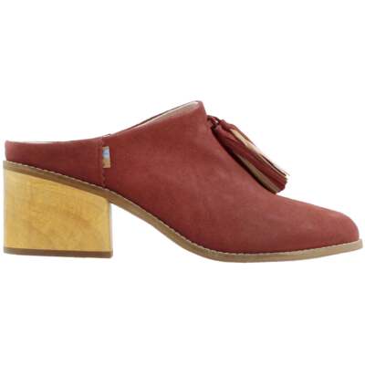 

Женское красное платье-мюли TOMS Leila с кисточками повседневное 10012489, Красный, TOMS Leila Tassel Mules