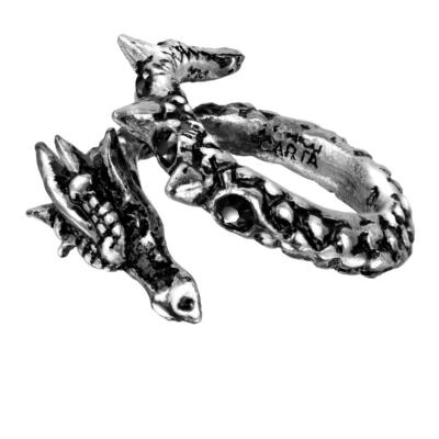Alchemy Gothic Vis Viva Pewter Ring BRAND NEW