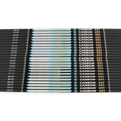 24T Pure Carbon Arrows Shafts .001'' SP300-1000 .003'' Archery Bow Hunting Target