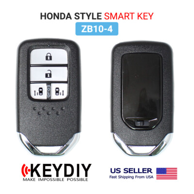  KEYDIY Smart Car Key Remote Honda Type 4B with Sliding Doors ZB10-4 for KD-X2