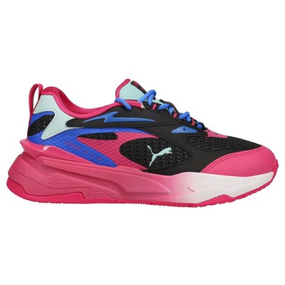 Женские розовые кроссовки Puma RsFast Intl Lace Up Повседневная обувь 384329-01