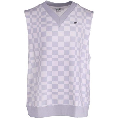 

Жилет Puma Downtown Aop V Neck Mens Size  Athletic Casual 536264-21, Белый, Puma Downtown Aop V Neck Vest