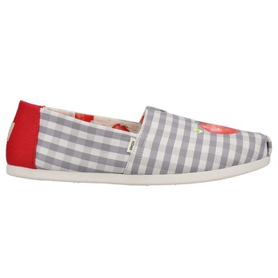 

Женские слипоны на плоской подошве TOMS Alpargata, размер 6,5 B, повседневные, 10015690T, Grey, TOMS Alpargata Slip On