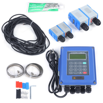 Ultrasonic Flow Meter TUF-2000B +TM-1 + TS-2 DN20~700m Fixed Clamp on Flowmeter