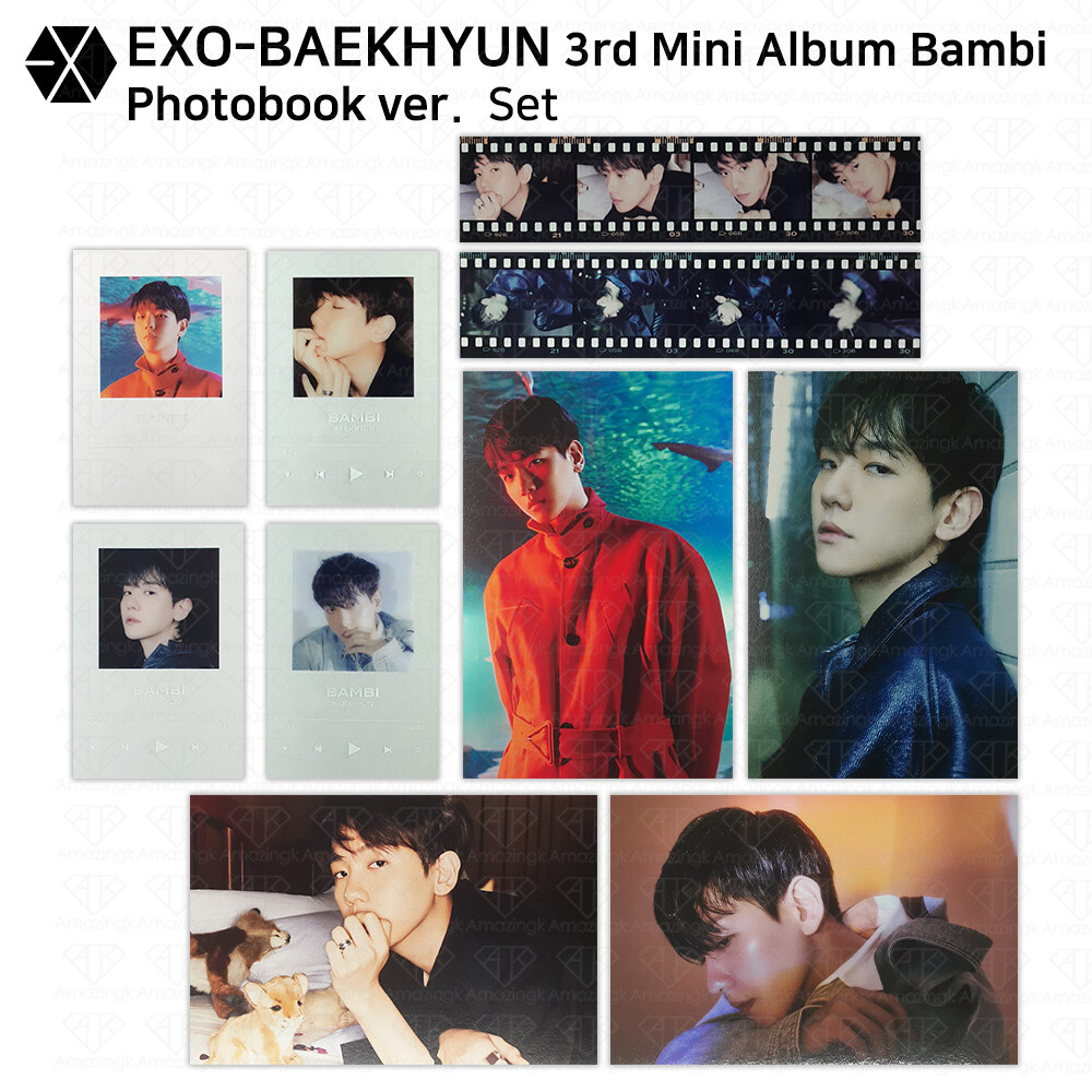 EXO Bambi ベッキョン トレカ EXO ベッキョン BAEKHYUN BAMBI バンビ トレカ 4枚セット - メルカリ